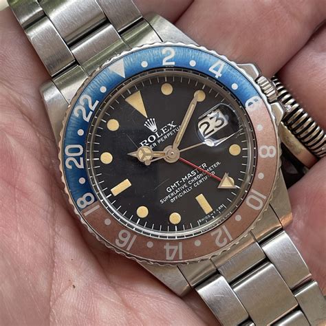 rolex gmt 1970|vintage Rolex gmt for sale.